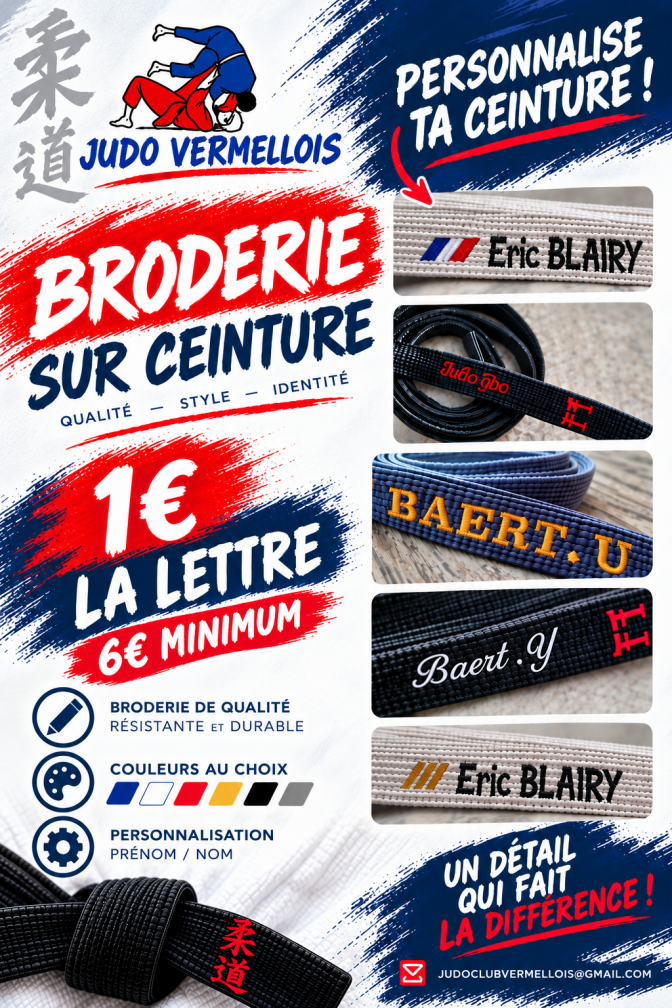 Image de l'actu 'Broderie sur ceinture'