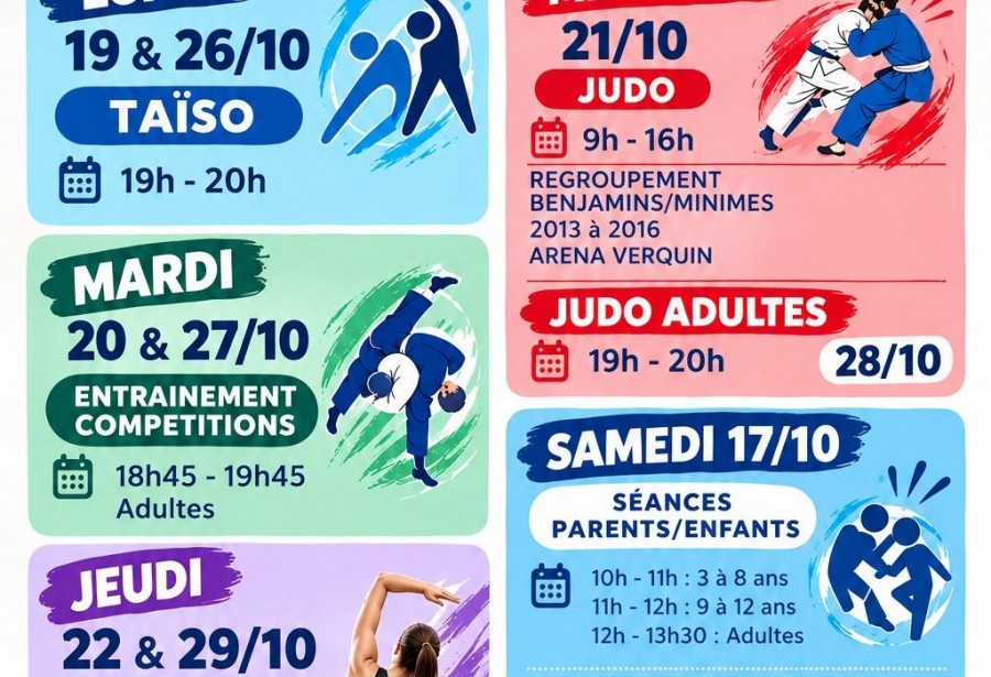 Programme des Vacances Toussaint